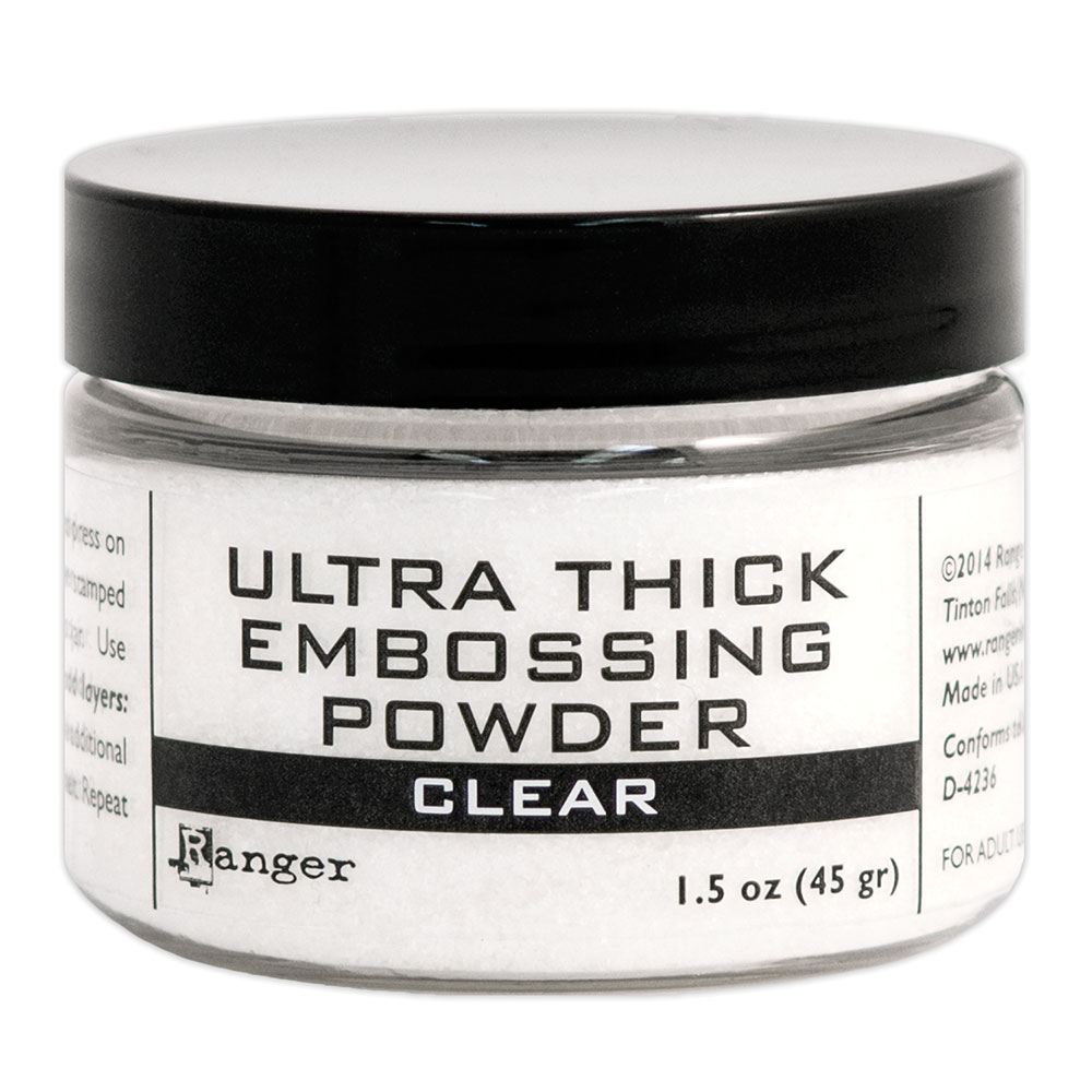 Ranger Embossing Powder Ultra Thick Clear Sensational Crafts